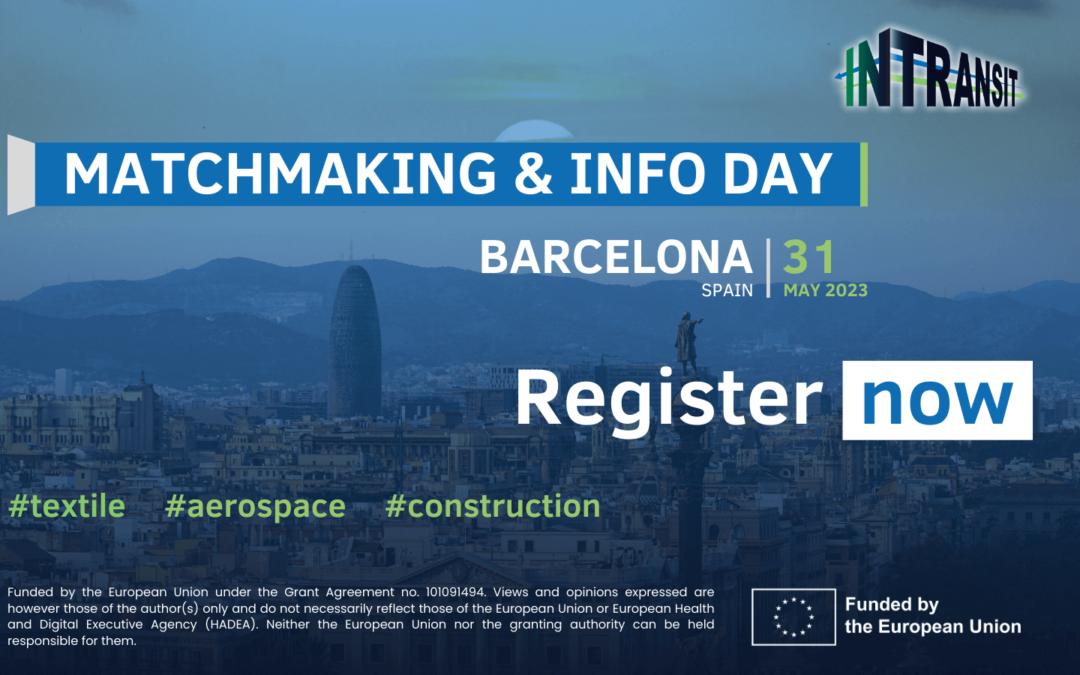 In Transit Matchmaking & Info Day on May 31st in Barcelona