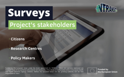 In Transit Survey: citizens, research centres and policy makers