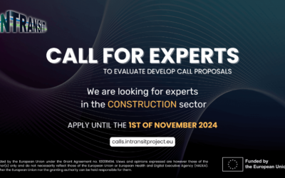 In Transit is looking for CONSTRUCTION experts to evaluate DEVELOP Call proposals