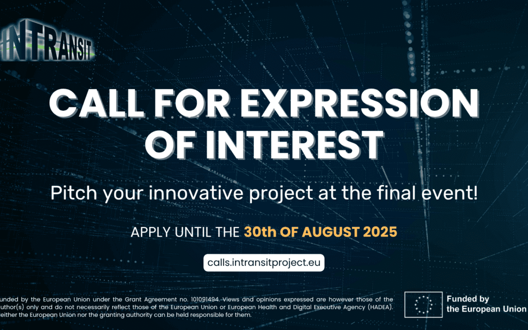 Call for Expression of Interest: Pitch Your Project at the In Transit Final Event